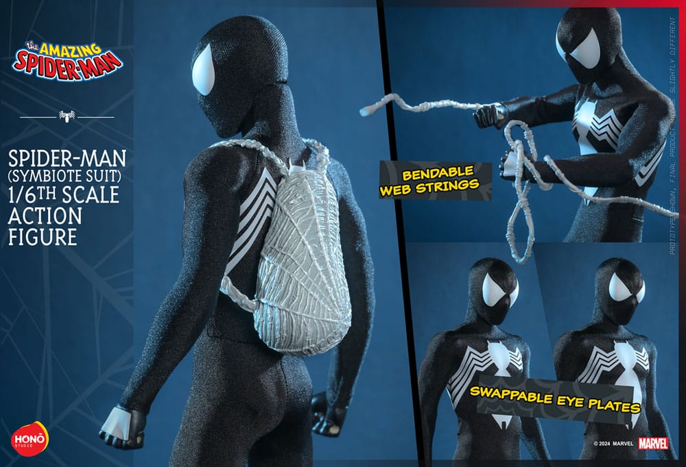 Spider-Man (Symbiote Suit) 1/6 The Amazing Spider-Man Figura