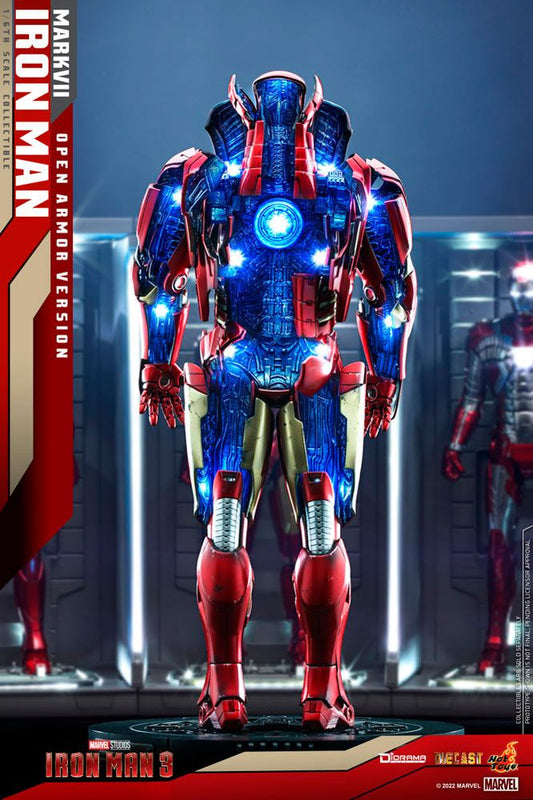 Iron Man Mark VII (Open Armor Version) 1/6 Iron Man 3 Diorama