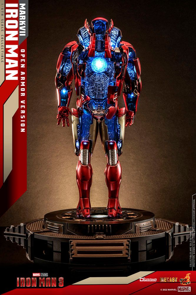 Iron Man Mark VII (Open Armor Version) 1/6 Iron Man 3 Diorama