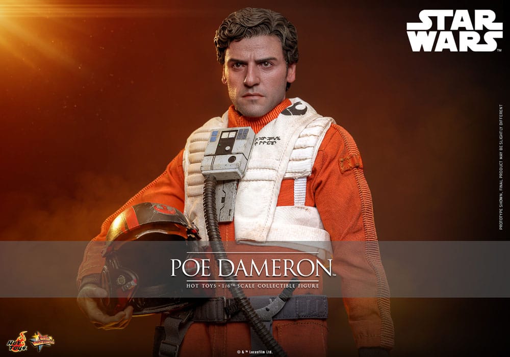🔴PRE-ORDER Poe Dameron 1/6 Star Wars Figura