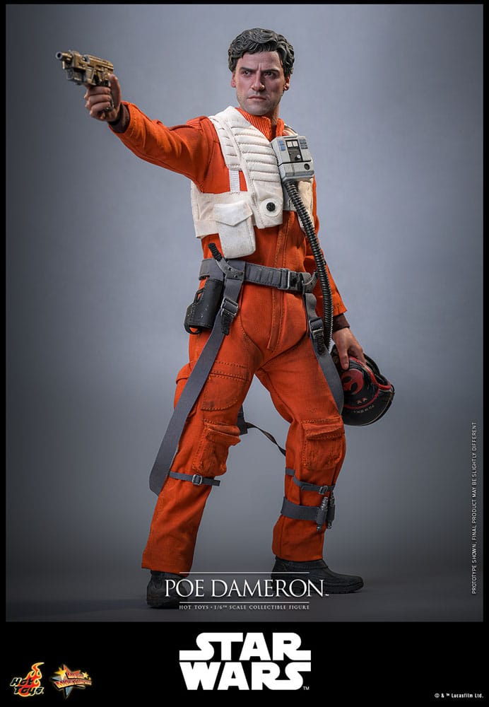 🔴PRE-ORDER Poe Dameron 1/6 Star Wars Figura