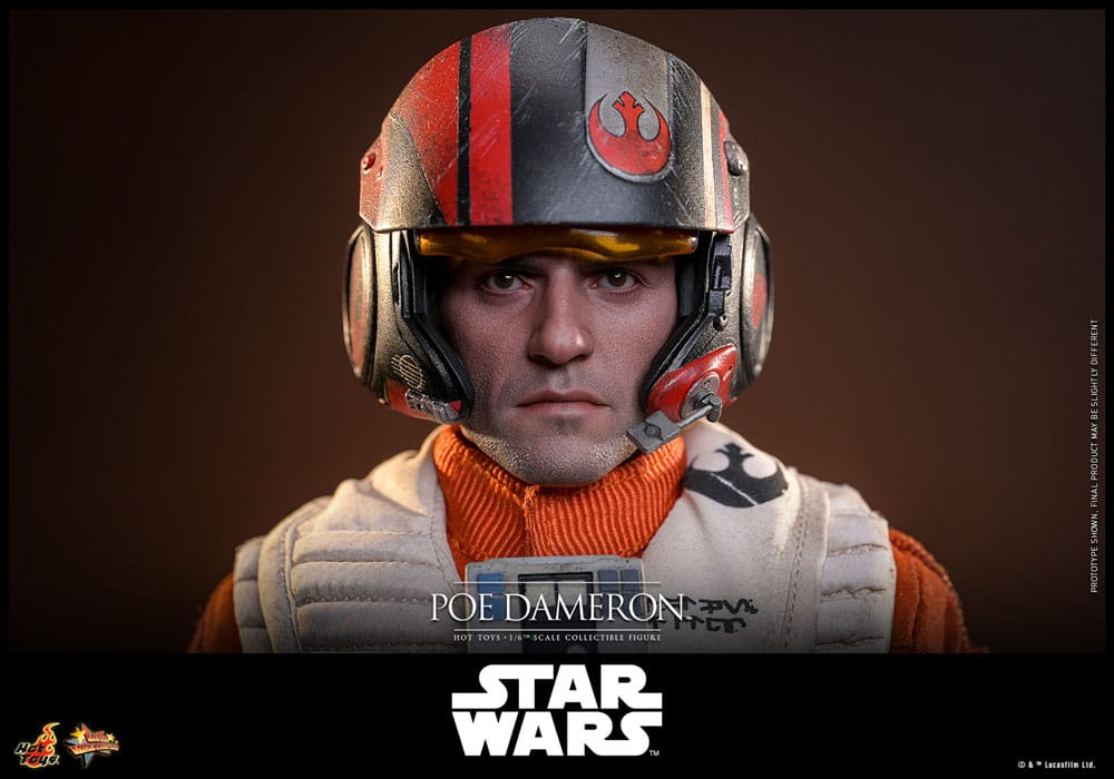 🔴PRE-ORDER Poe Dameron 1/6 Star Wars Figura