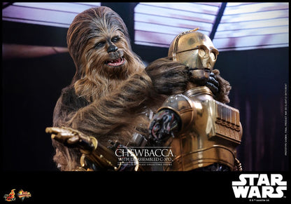 🔴PRE-ORDER Chewbacca with Disassembled C-3PO 1/6 Star Wars Episode V Figura Movie Masterpiece