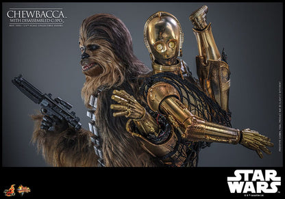 🔴PRE-ORDER Chewbacca with Disassembled C-3PO 1/6 Star Wars Episode V Figura Movie Masterpiece