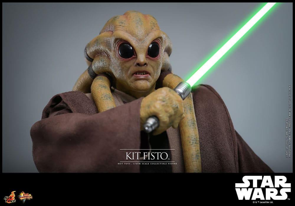 🔴PRE-ORDER Kit Fisto 1/6 Star Wars Figura Movie Masterpiece