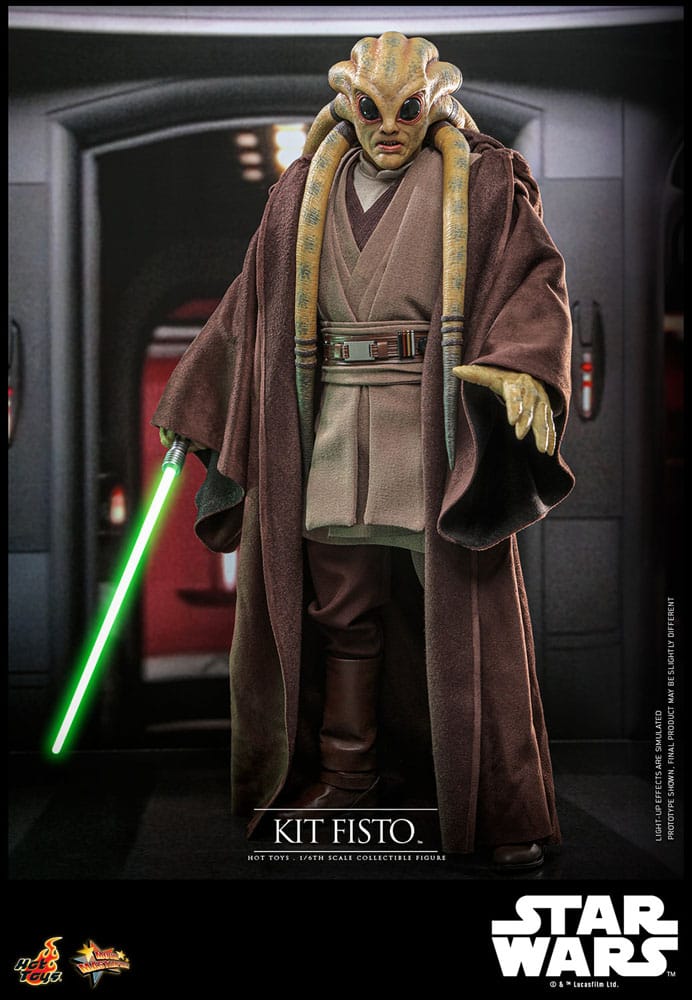 🔴PRE-ORDER Kit Fisto 1/6 Star Wars Figura Movie Masterpiece