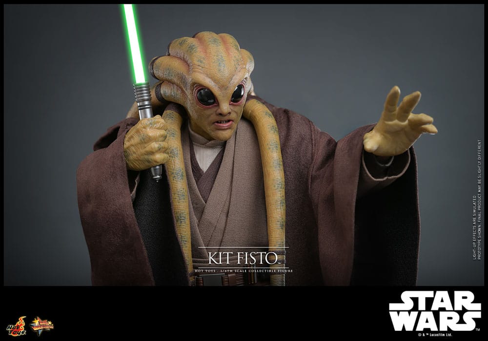 🔴PRE-ORDER Kit Fisto 1/6 Star Wars Figura Movie Masterpiece