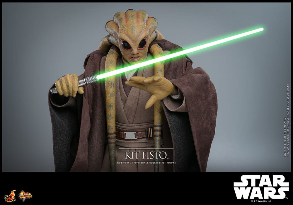 🔴PRE-ORDER Kit Fisto 1/6 Star Wars Figura Movie Masterpiece
