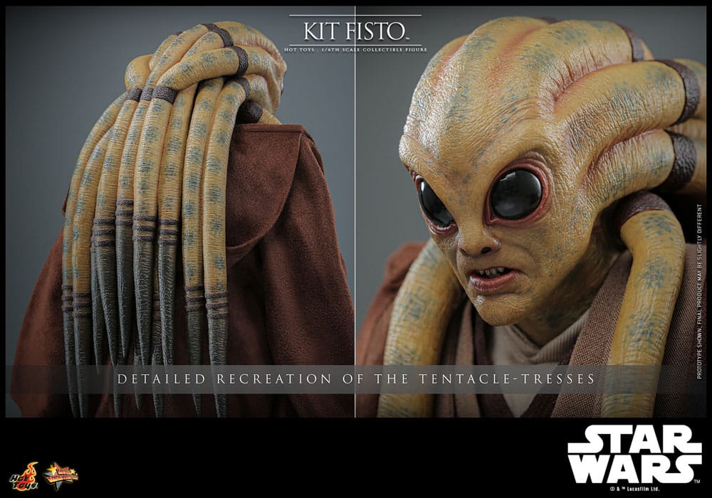 🔴PRE-ORDER Kit Fisto 1/6 Star Wars Figura Movie Masterpiece
