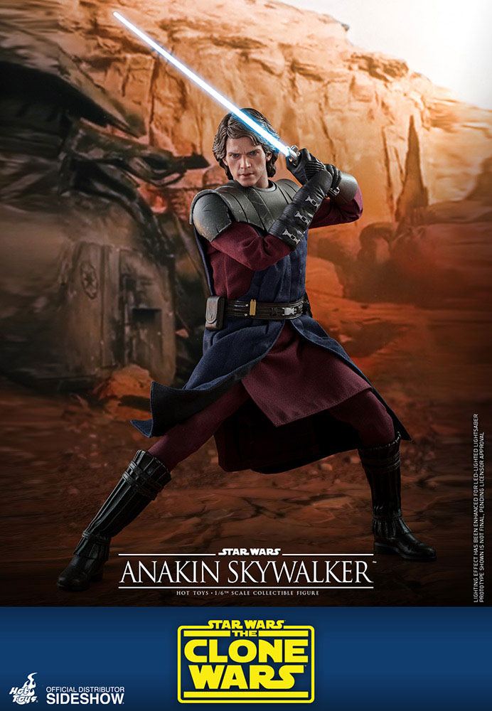 Anakin Skywalker 1/6 Star Wars The Clone Wars Figura