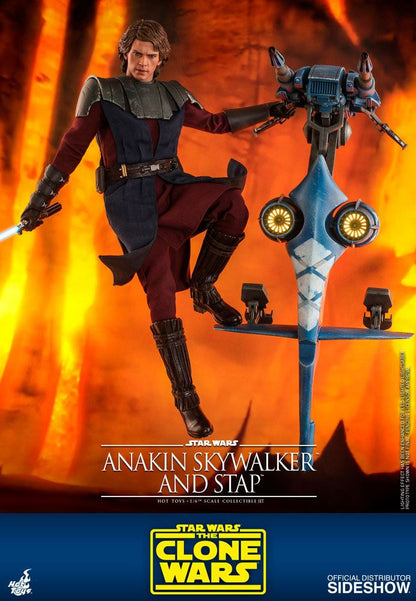Anakin Skywalker & STAP 1/6 Star Wars The Clone Wars Figura