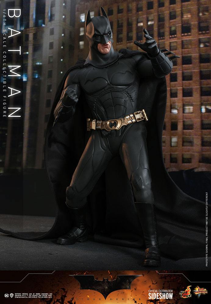 Batman Hot Toys Exclusive 1/6 Batman Begins Figura Movie Masterpiece