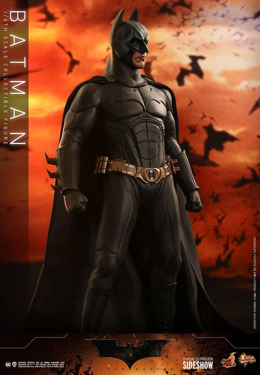 Batman Hot Toys Exclusive 1/6 Batman Begins Figura Movie Masterpiece