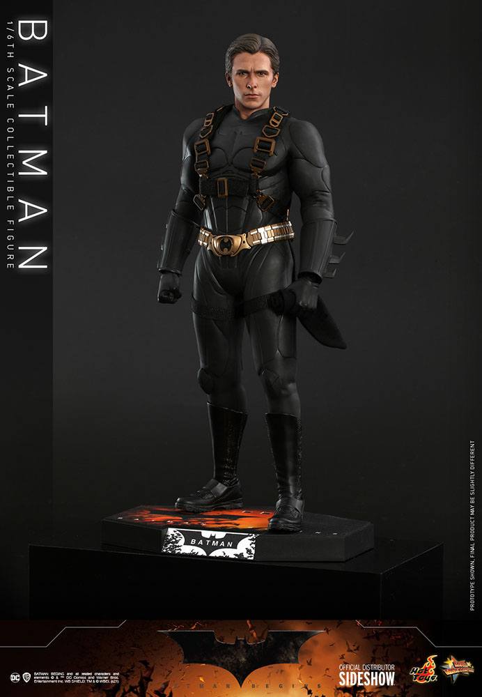 Batman Hot Toys Exclusive 1/6 Batman Begins Figura Movie Masterpiece