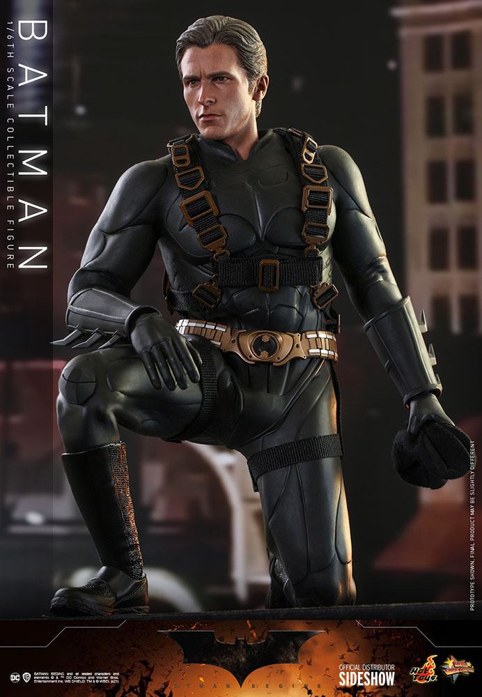 Batman Hot Toys Exclusive 1/6 Batman Begins Figura Movie Masterpiece