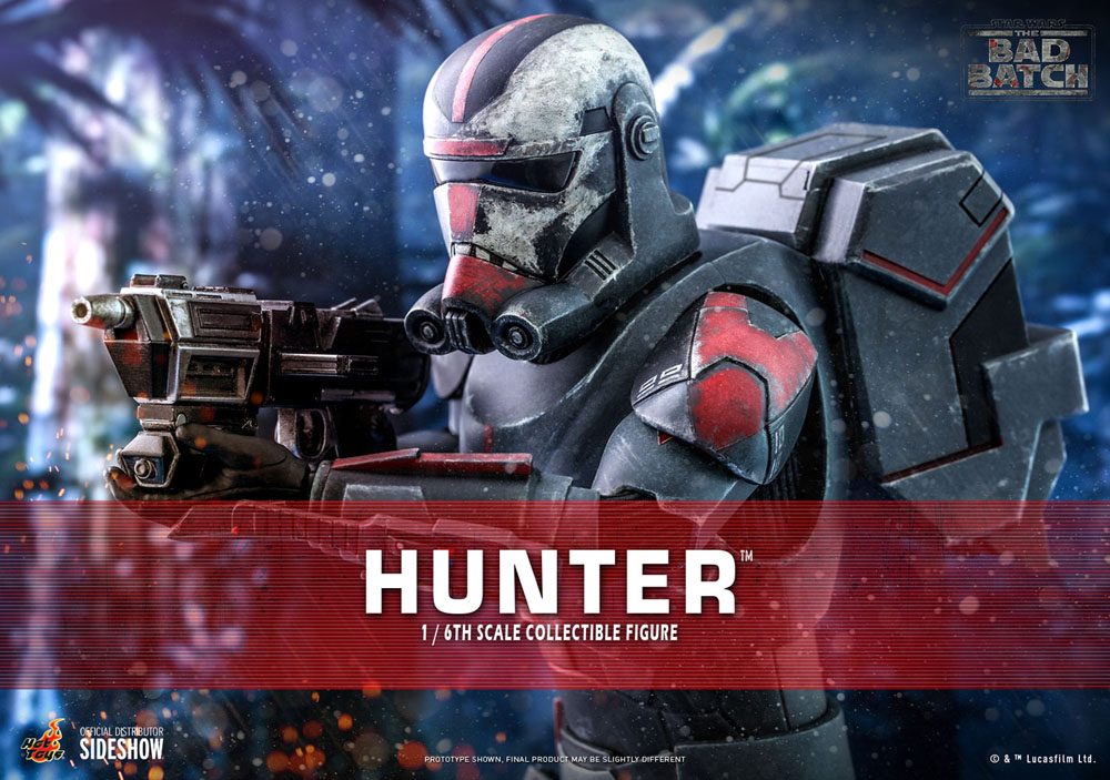 Hunter 1/6 Star Wars: La remesa mala Figura