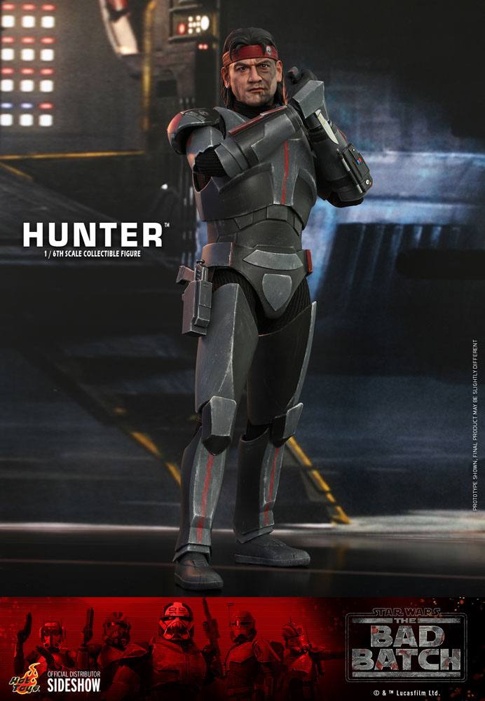Hunter 1/6 Star Wars: La remesa mala Figura