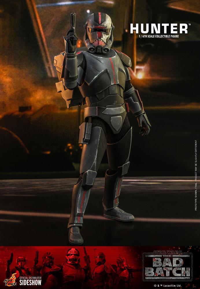 Hunter 1/6 Star Wars: La remesa mala Figura
