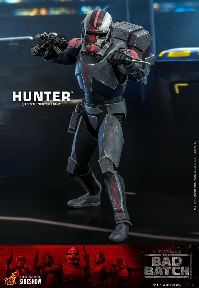 Hunter 1/6 Star Wars: La remesa mala Figura