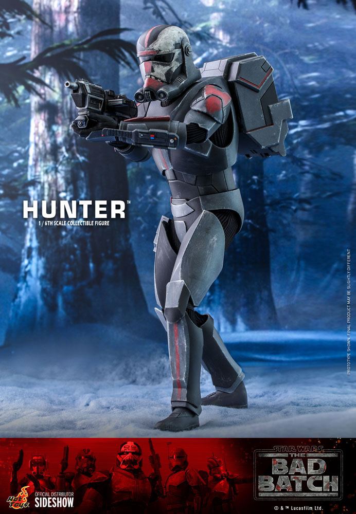 Hunter 1/6 Star Wars: La remesa mala Figura