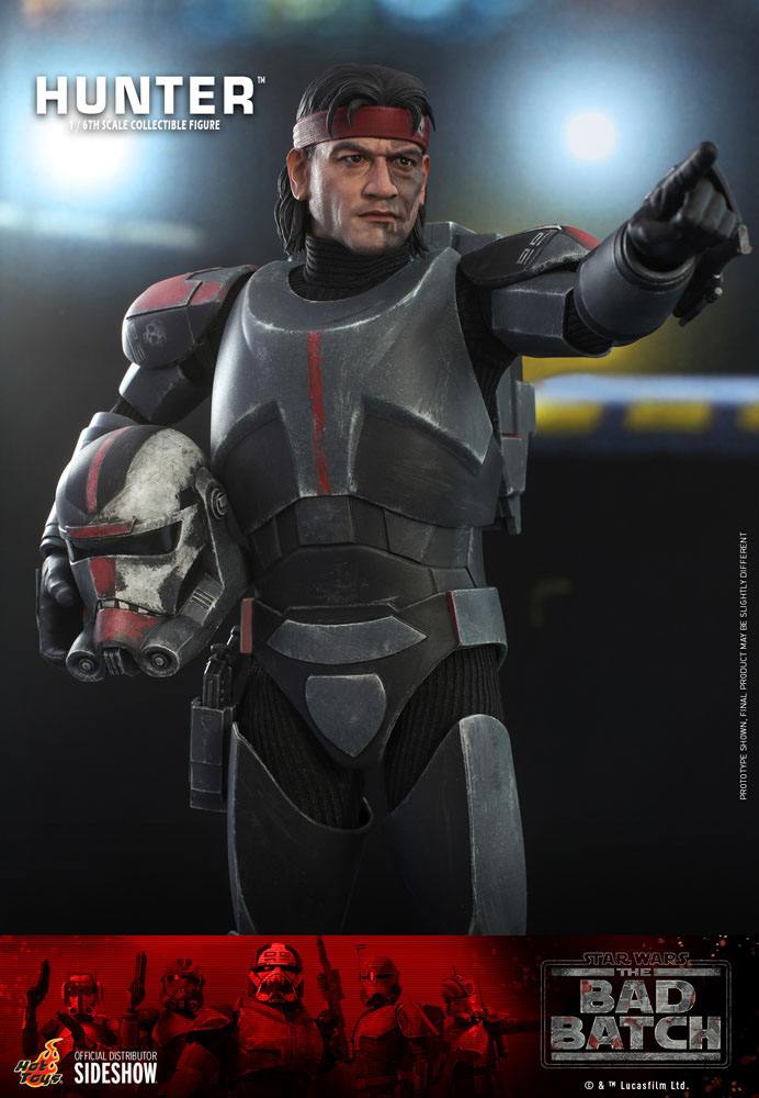 Hunter 1/6 Star Wars: La remesa mala Figura