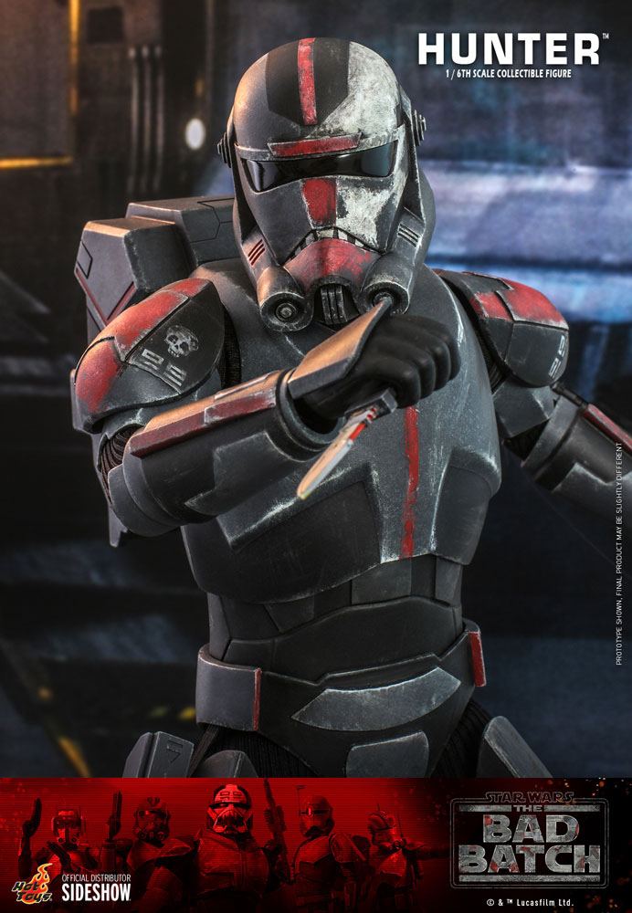 Hunter 1/6 Star Wars: La remesa mala Figura