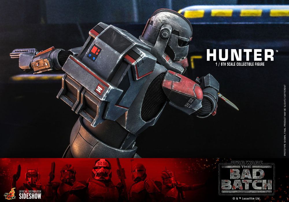 Hunter 1/6 Star Wars: La remesa mala Figura