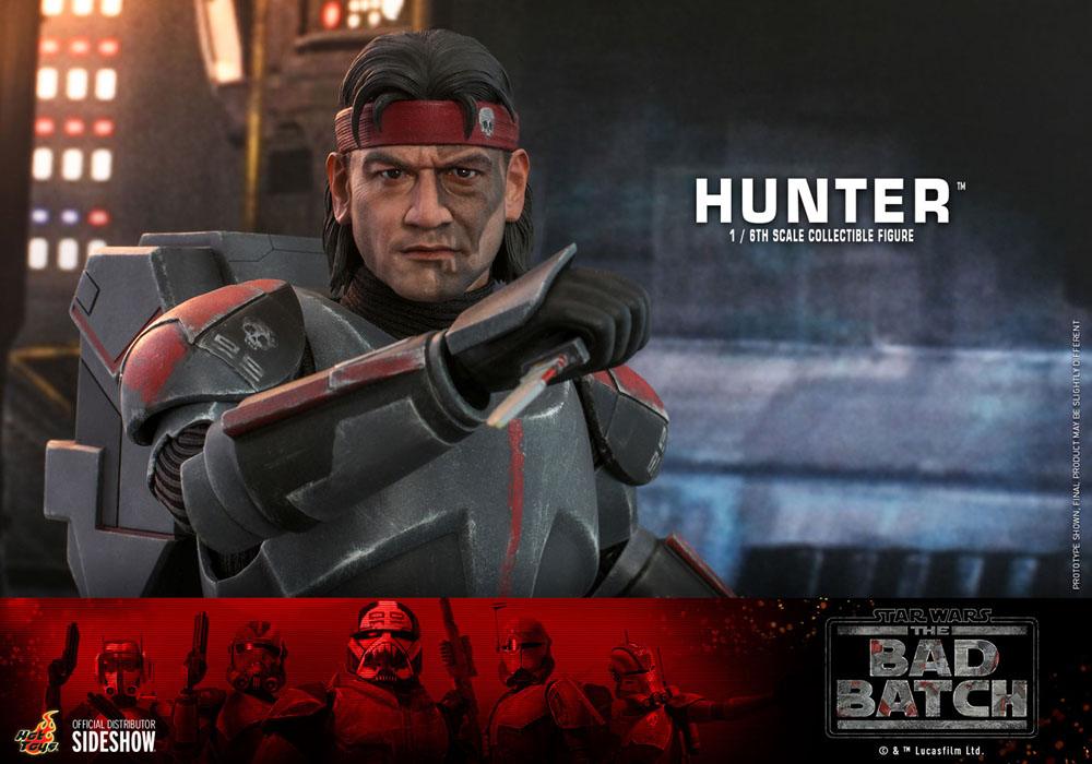 Hunter 1/6 Star Wars: La remesa mala Figura