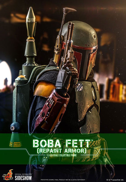Boba Fett (Repaint Armor) 1/6 Star Wars The Mandalorian Figura