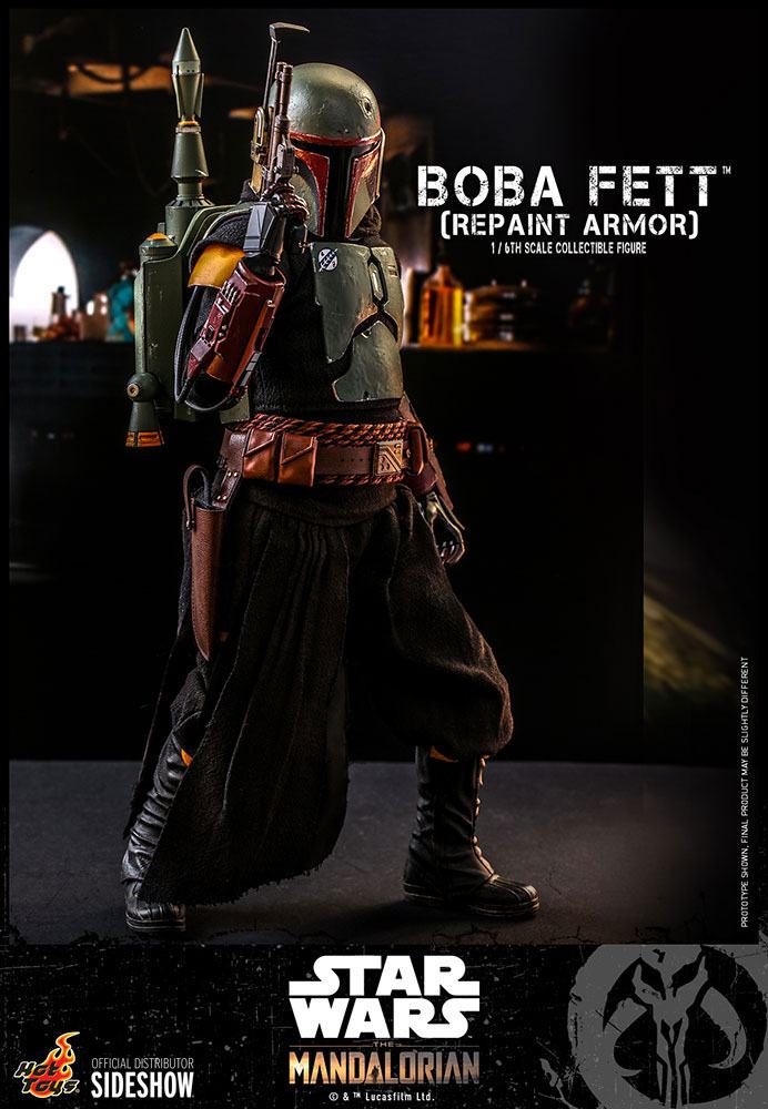 Boba Fett (Repaint Armor) 1/6 Star Wars The Mandalorian Figura