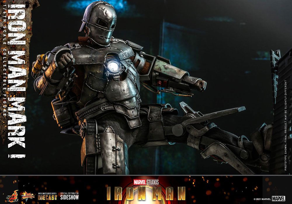 Iron Man Mark I 1/6 Iron Man Figura Movie Masterpiece