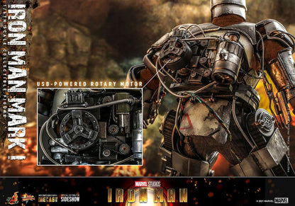 Iron Man Mark I 1/6 Iron Man Figura Movie Masterpiece