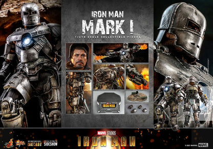 Iron Man Mark I 1/6 Iron Man Figura Movie Masterpiece