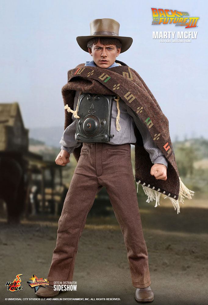 Marty McFly 1/6 Regreso al futuro III Figura Movie Masterpiece