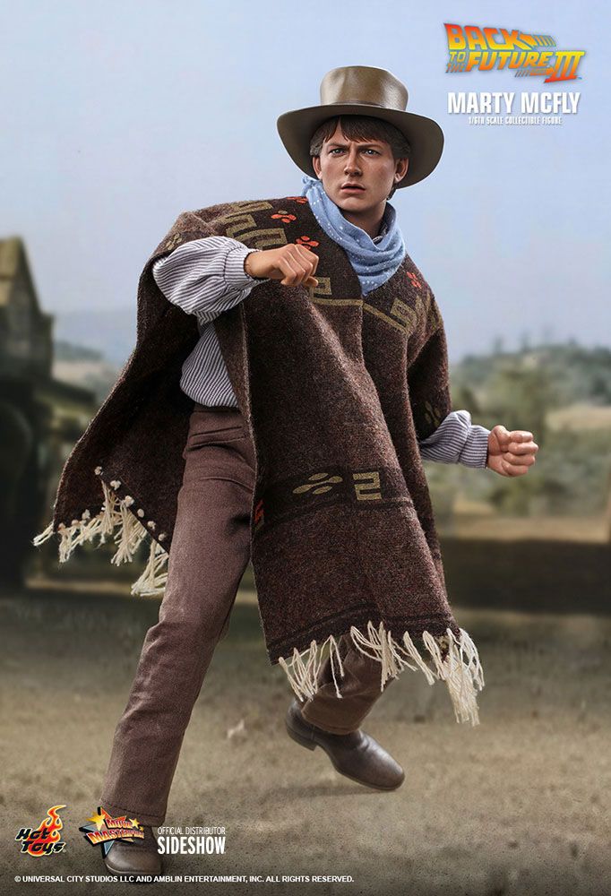 Marty McFly 1/6 Regreso al futuro III Figura Movie Masterpiece