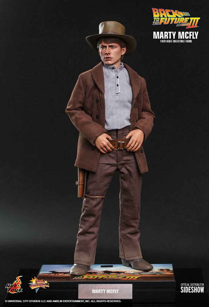 Marty McFly 1/6 Regreso al futuro III Figura Movie Masterpiece