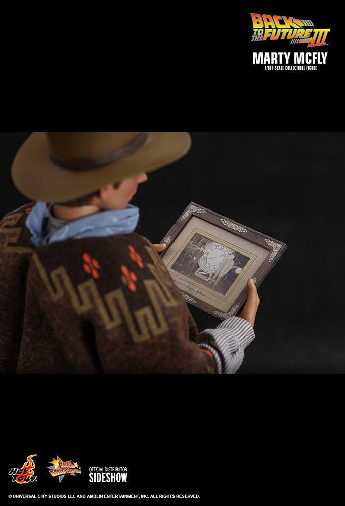 Marty McFly 1/6 Regreso al futuro III Figura Movie Masterpiece