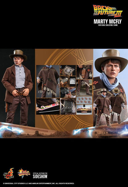 Marty McFly 1/6 Regreso al futuro III Figura Movie Masterpiece
