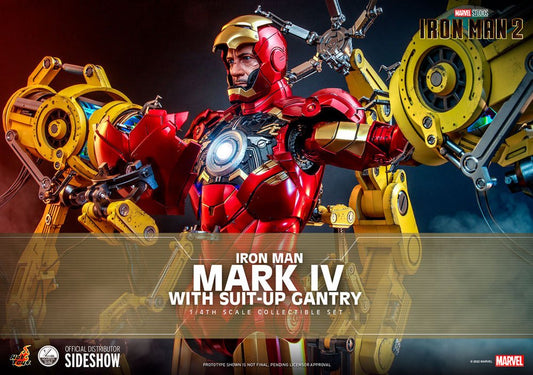 Iron Man Mark IV with Suit-Up Gantry 49 cm 1/4 Iron Man 2 Figura