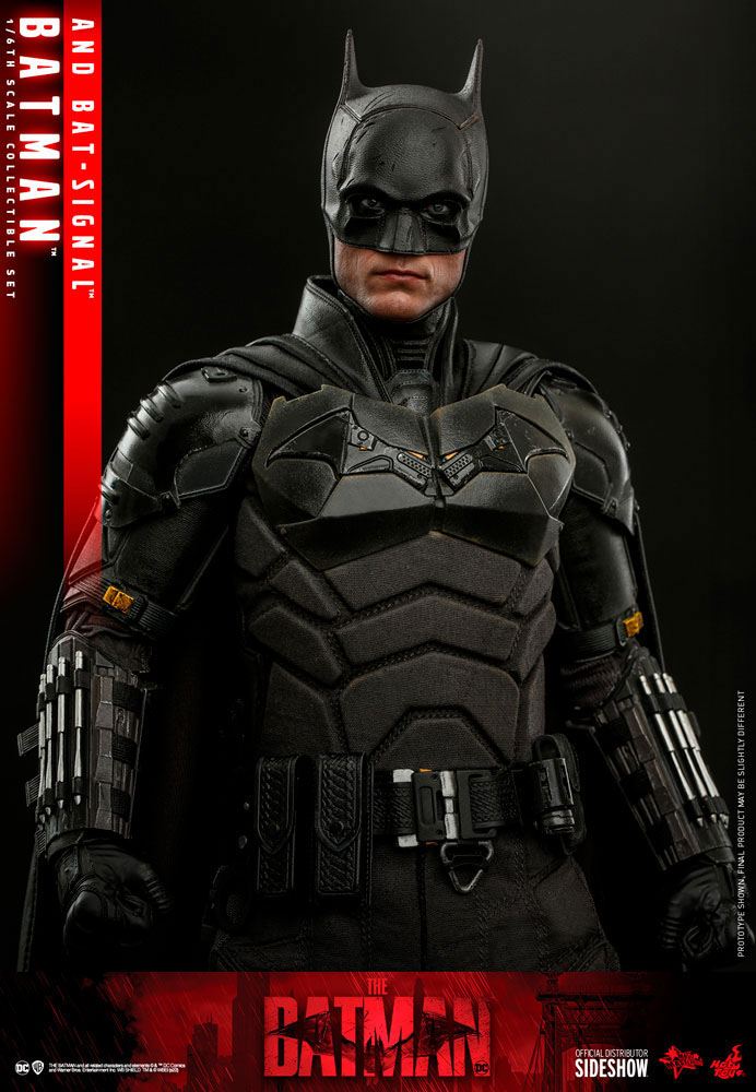 Batman with Bat-Signal 1/6 The Batman Figura Movie Masterpiece