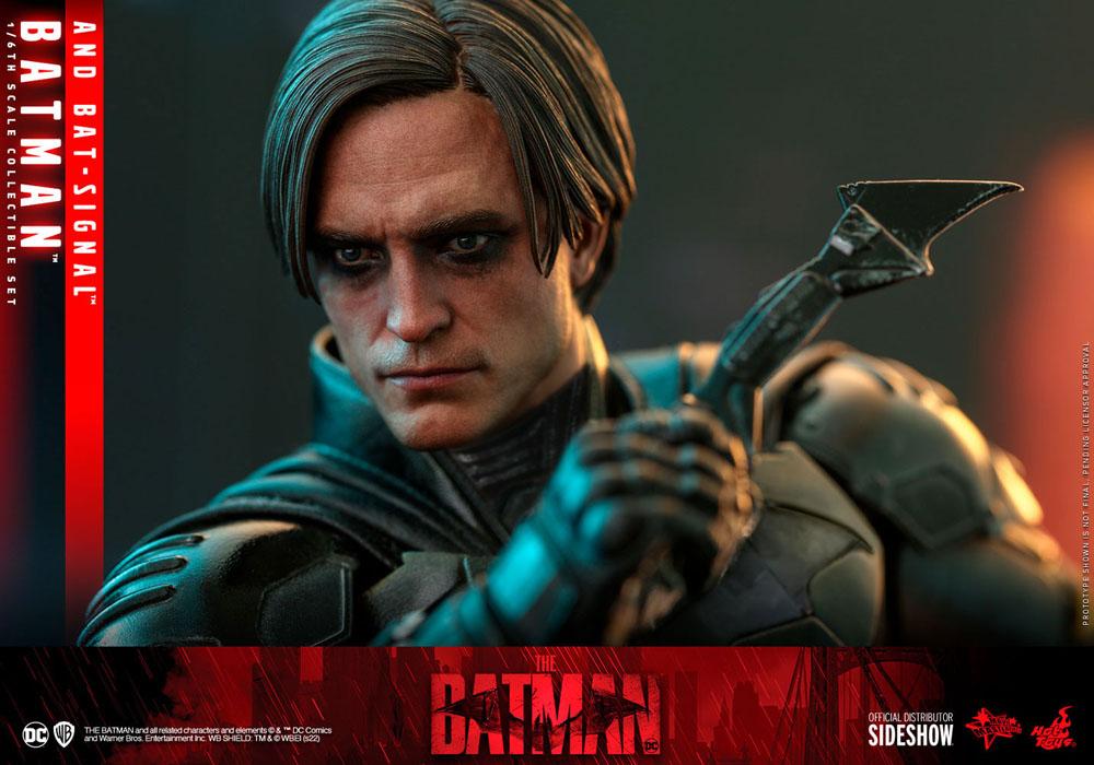 Batman with Bat-Signal 1/6 The Batman Figura Movie Masterpiece