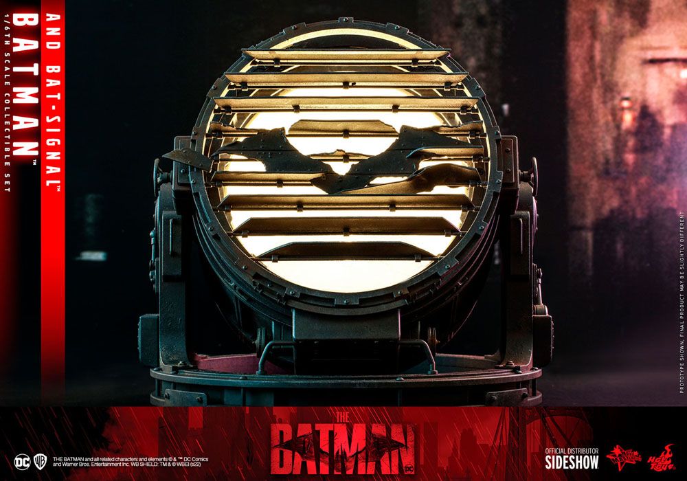Batman with Bat-Signal 1/6 The Batman Figura Movie Masterpiece
