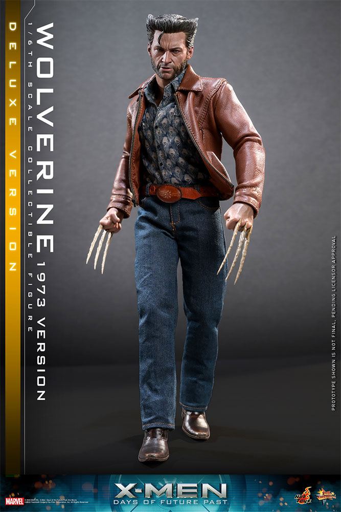Wolverine (1973 Version) Deluxe Version 1/6 X-Men Días del futuro pasado Figura Movie Masterpiece