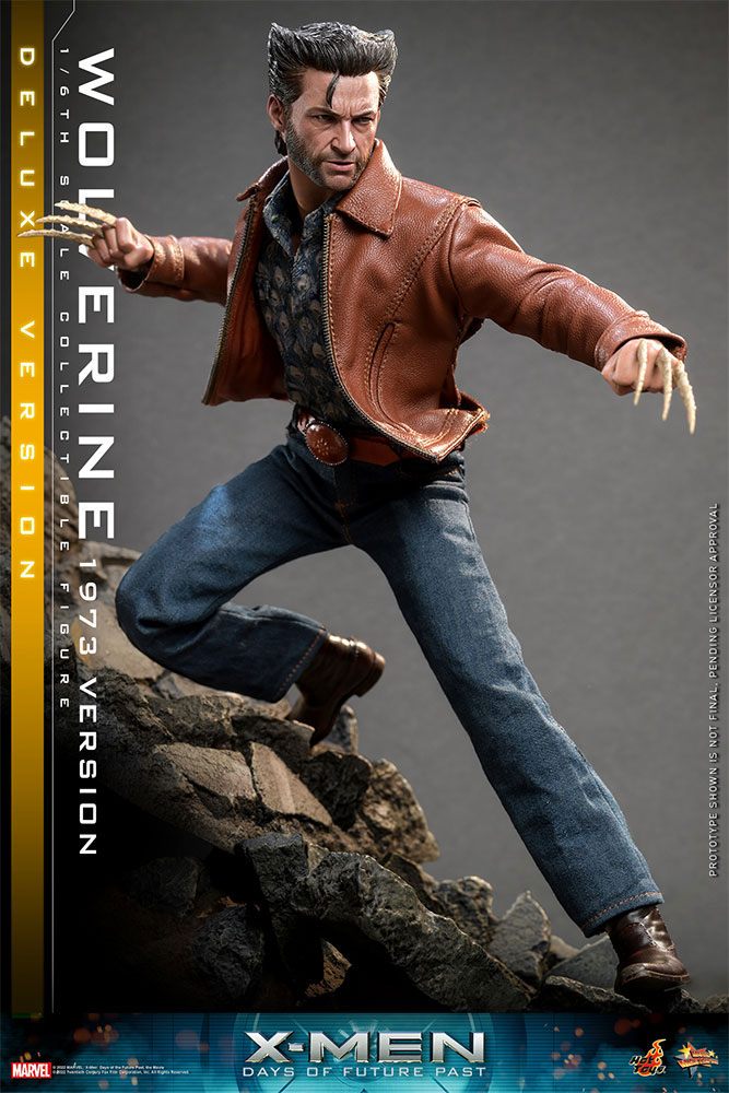 Wolverine (1973 Version) Deluxe Version 1/6 X-Men Días del futuro pasado Figura Movie Masterpiece
