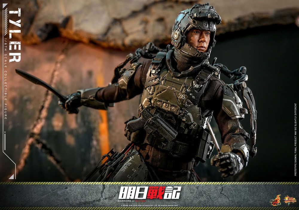 Tyler 1/6 Warriors of Future Figura Movie Masterpiece