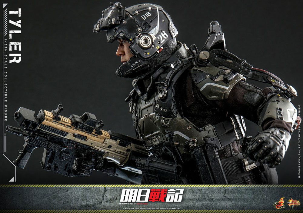 Tyler 1/6 Warriors of Future Figura Movie Masterpiece