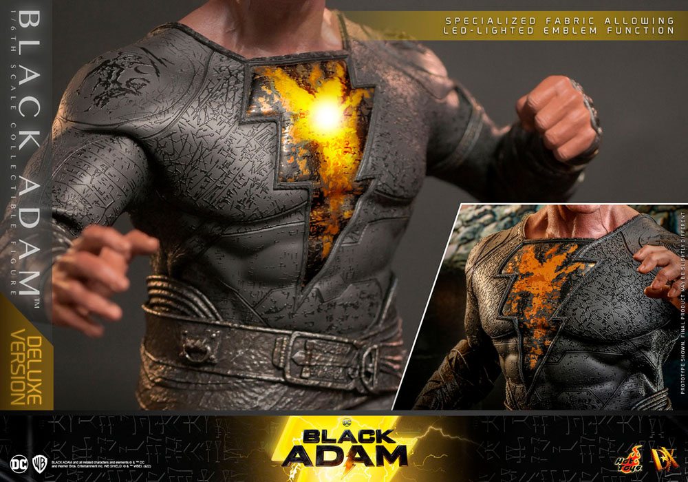 Black Adam Deluxe Version 1/6 Black Adam Figura DX