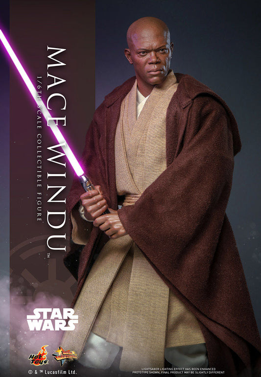 Mace Windu 1/6 Star Wars: Episode II Figura