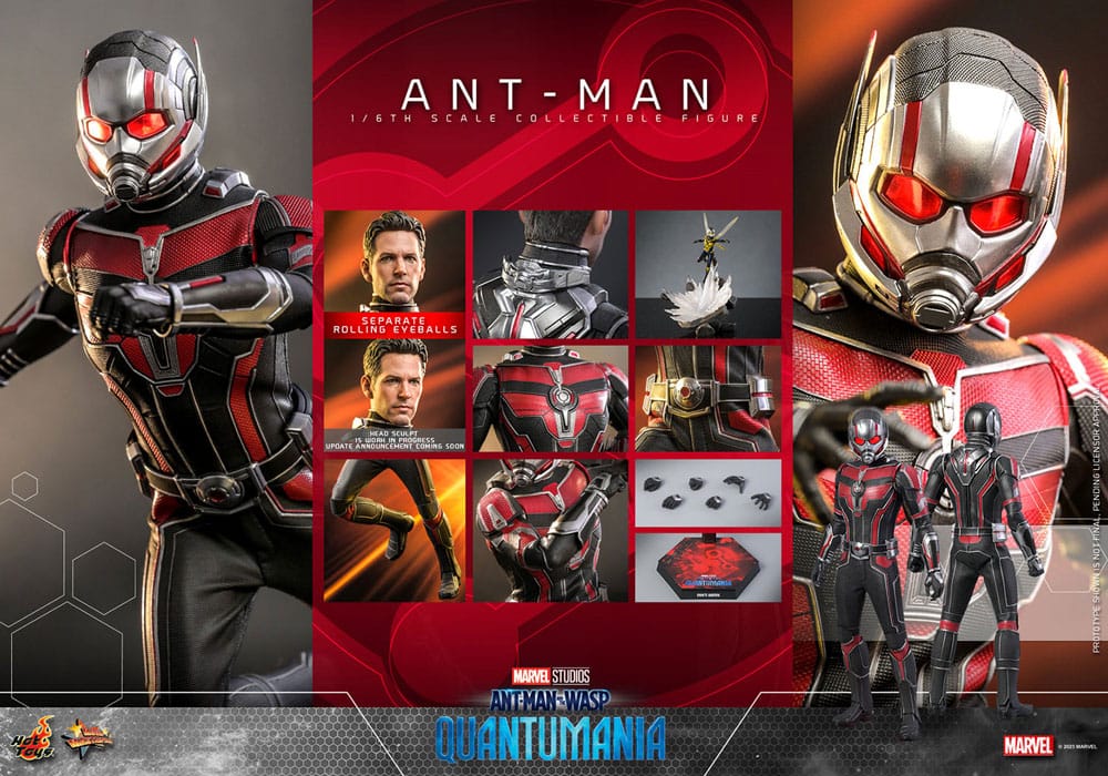 Ant-Man 1/6 Ant-Man & The Wasp: Quantumania Figura Movie Masterpiece