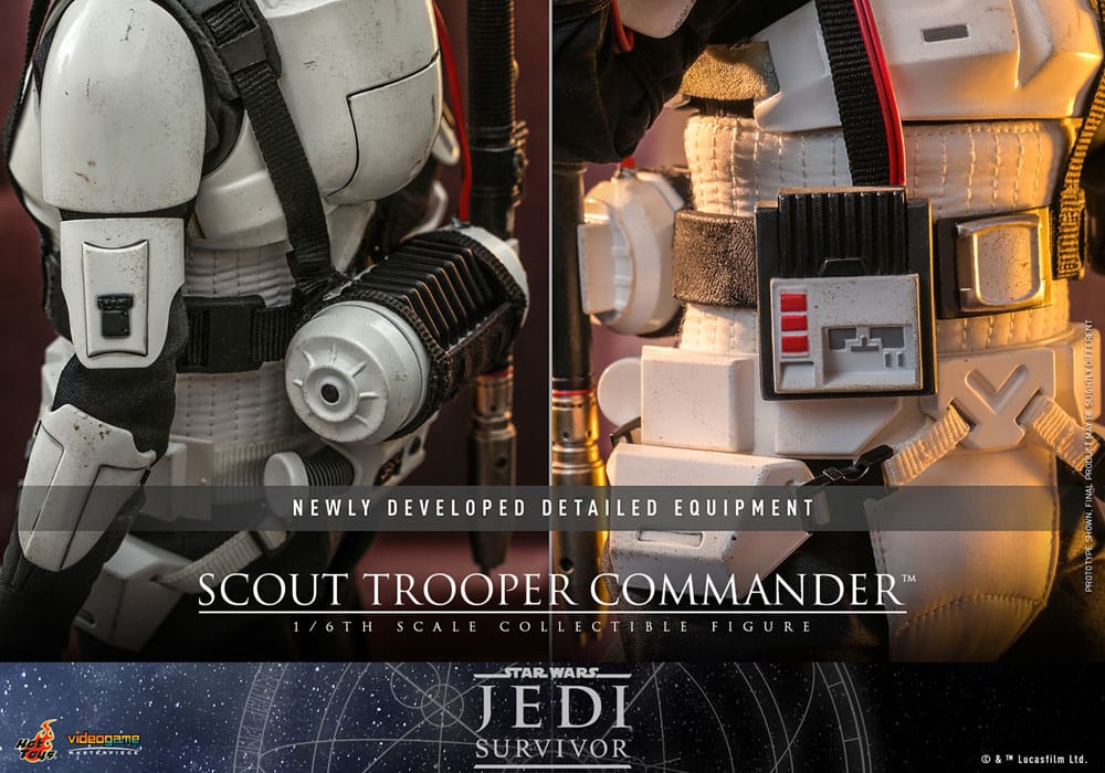 Scout Trooper Commander 1/6 Star Wars: Jedi Survivor Figura Videogame Masterpiece